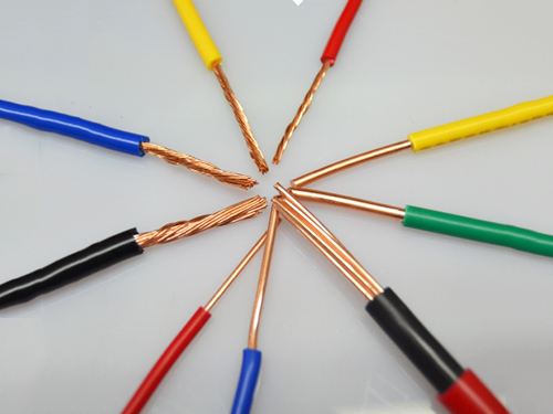 Großhandel 6 mm2 Kupferleiter PVC isoliert einadrig 10 AWG gelbgrün Erdung elektrischer Draht