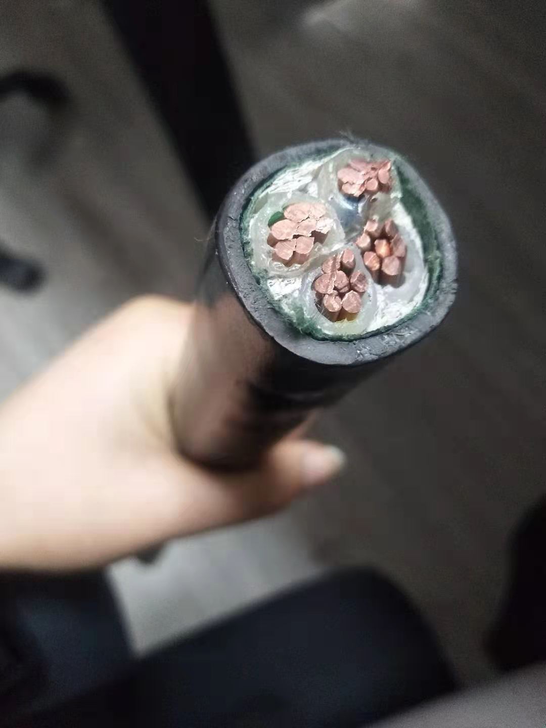 4 Kern 16mm2 Kupfer Aluminium Low Smoke Zero Halogen PVC XLPE isoliert Nyy N2xy Großhandel Elektrodraht Flexibles Stromkabel