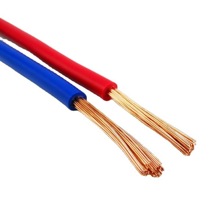600 V PVC-isoliert 250 MCM 300 MCM 350 MCM 400 MCM 500 MCM Kupferlitze THWN THHN Draht 150 mm2 200 mm2 Elektrische Gebäudekabel