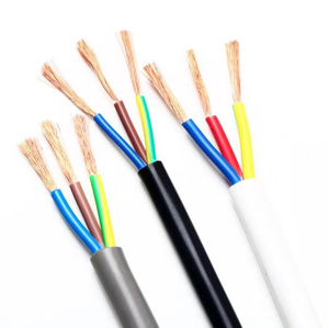 300/500 V 3G x 1,0 mm flexibles Drahtkabel 3-adrig 1,0 mm2 PVC-isoliertes PVC-ummanteltes 18 AWG mehradriges flexibles Kabel